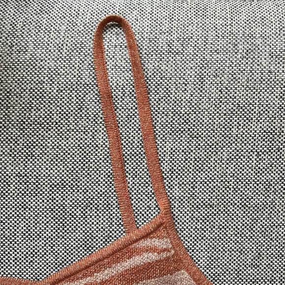 ✨ Anthropologie Cora Striped
Animal Print Metallic Spaghetti
Strap top ✨Size: M - Picture 9 of 14